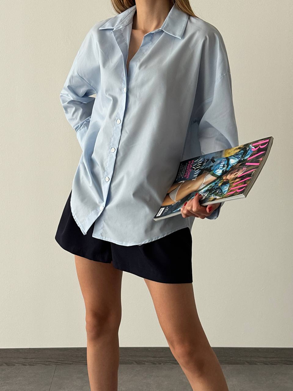 Blue Linen Shirt