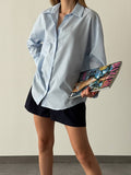 Blue Linen Shirt