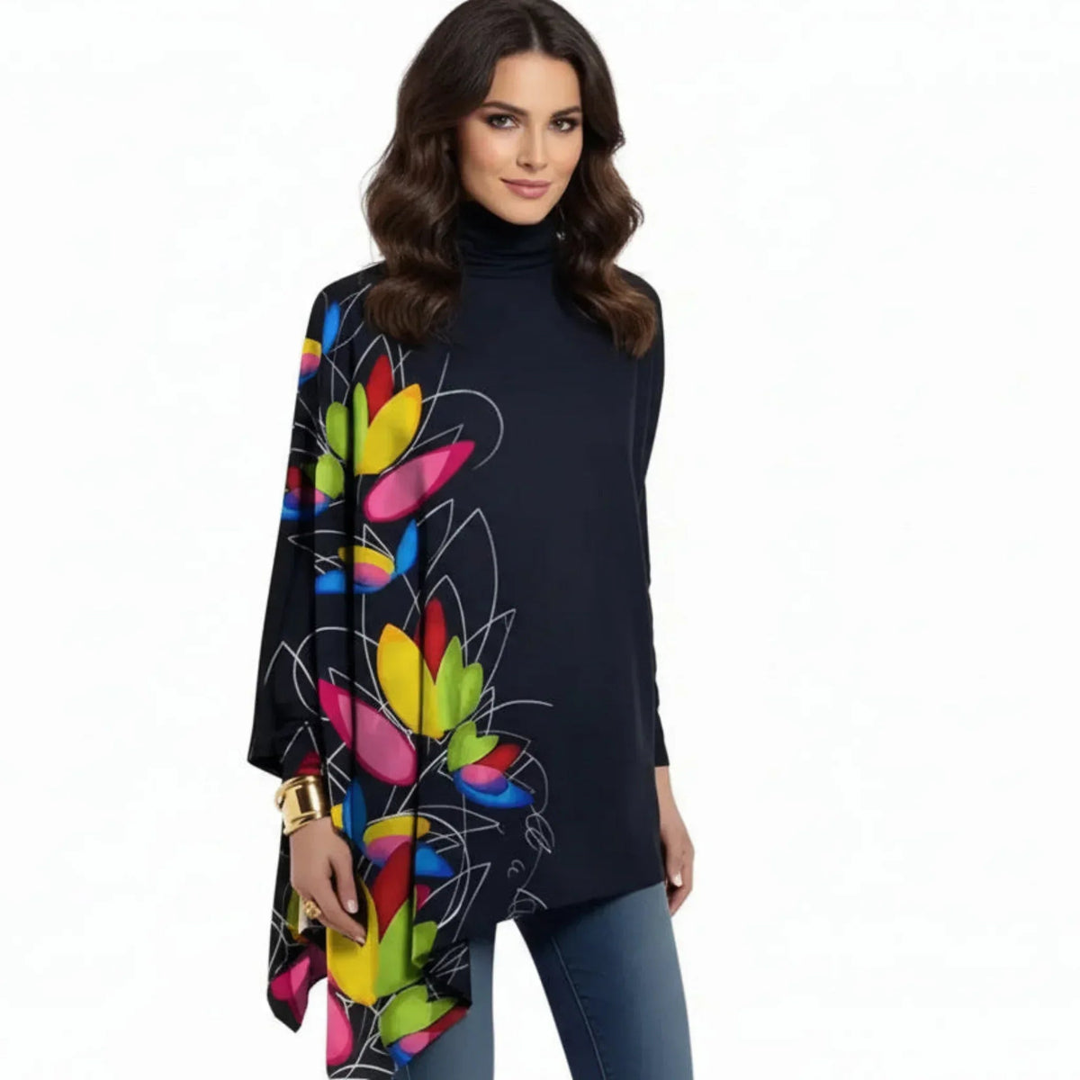 Blouse asymétrique