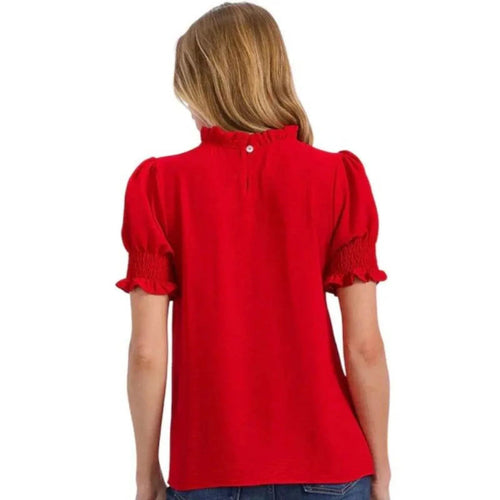 Blouse manche bouffante