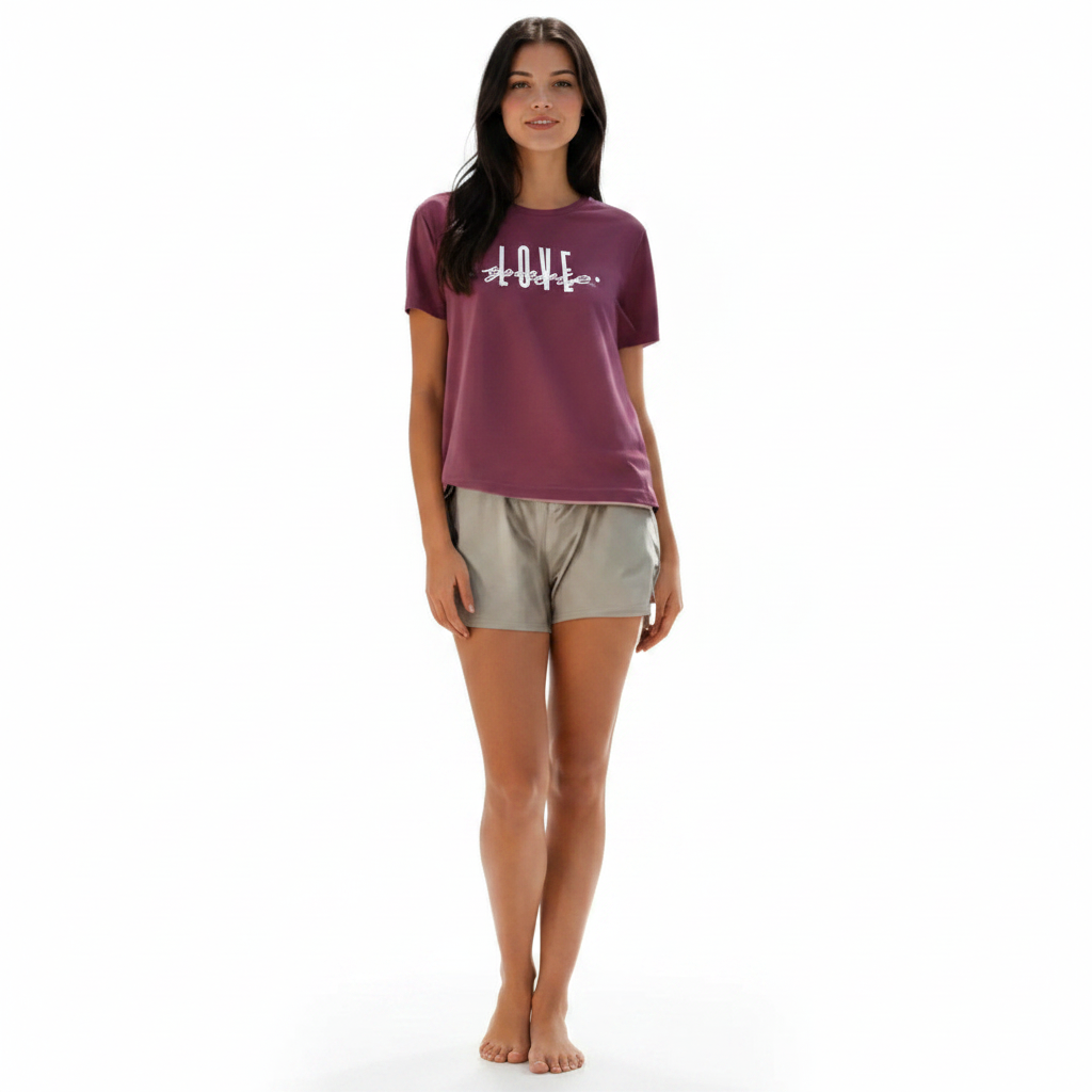 T-shirt avec message