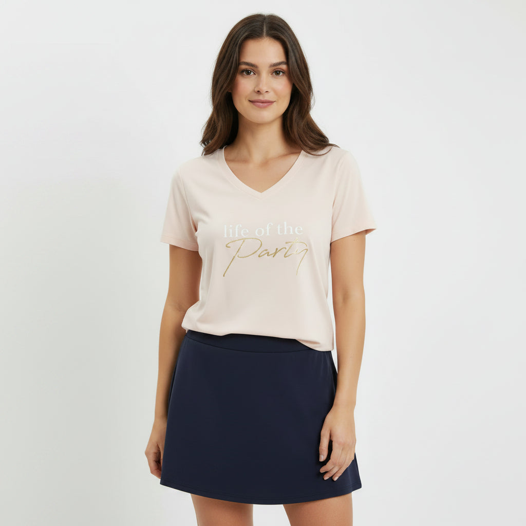 T-shirt avec message