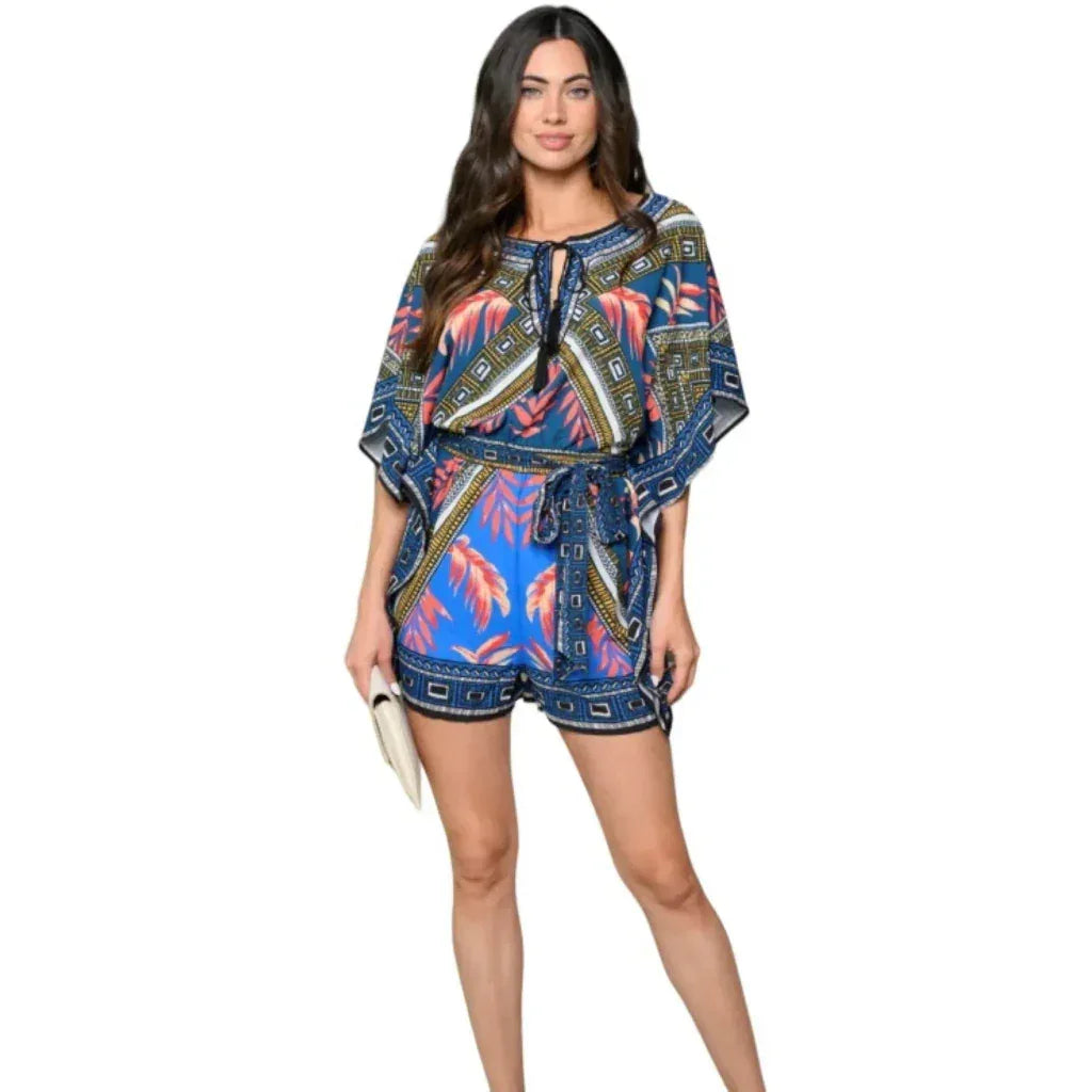 Barboteuse kimono multi