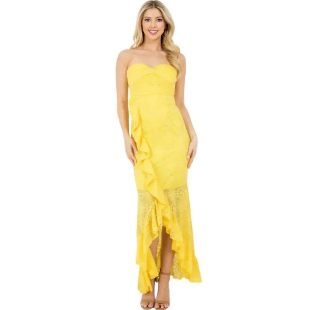 Robe tube longue