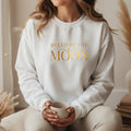 Ruled By The Moon Sweatshirt | Celestial Crewneck for Women | Moon Lover Gift